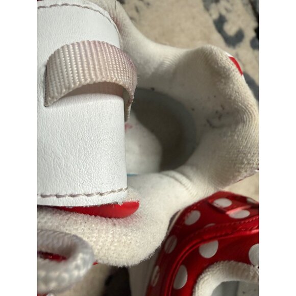 Fila Disrupter 2 Womens Red & White Polka Dot Chunky Sneakers EU 39 / US 8 Read - Picture 4 of 14